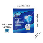 【60 PACs】LooveeWiise All-in-one Laundry Capsules 【Free Shipping】